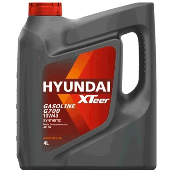 Ulei de motor Hyundai Gasoline G700 10W-40 4l sintetic photo 1