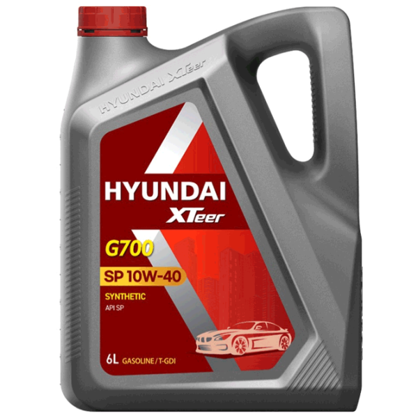 Ulei de motor Hyundai Gasoline G700 10W-40 6l sintetic photo 1