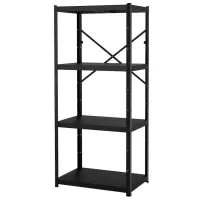 Стеллаж Ikea Bror  Черный / Металл