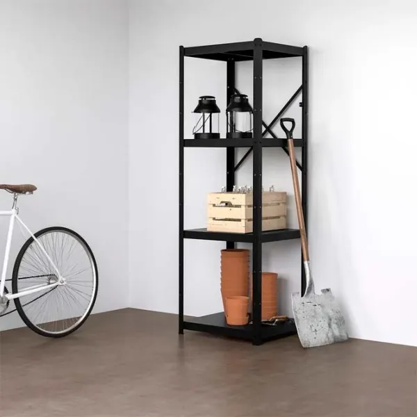 Etajeră Ikea Bror  Black / Metal photo 3