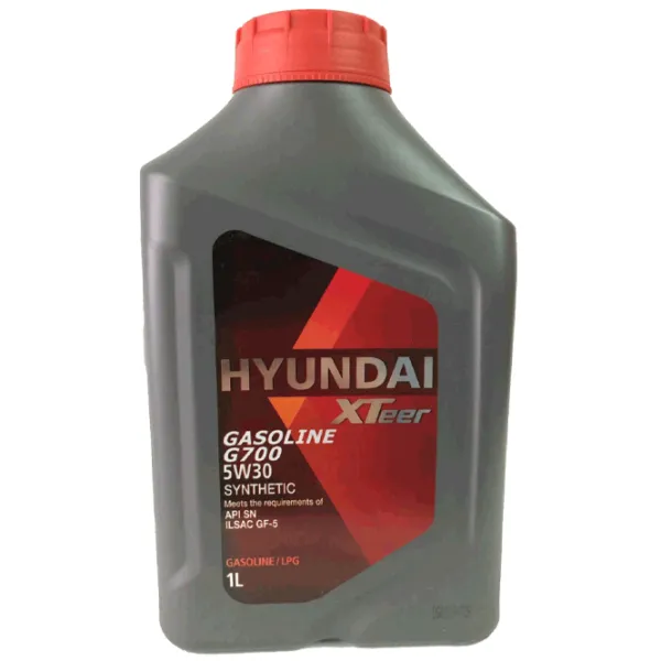 Моторное масло Hyundai 5W30 XTeer Gasoline G700 5W-30 1л синтетическое photo 1