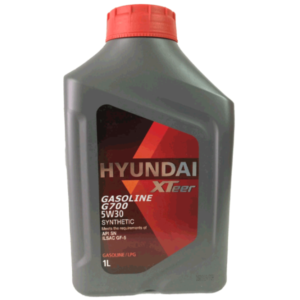 Моторное масло Hyundai 5W30 XTeer Gasoline G700 5W-30 1л синтетическое photo 1