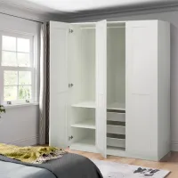 Dulap Ikea Pax/Grimo 150 x 60 x 201.2 / DSP / Alb photo 3