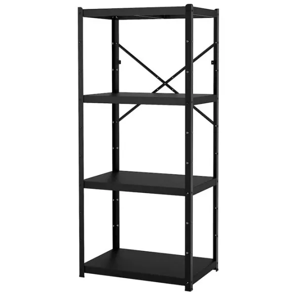 Etajeră Ikea Bror  Black / Metal photo 1 Etajeră Ikea Bror  Black / Metal photo 1