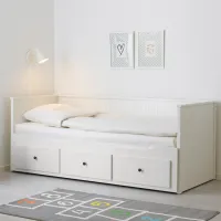 Pat Ikea Hemnes Afjall 80 x 200 cm / Masiv / White photo 3