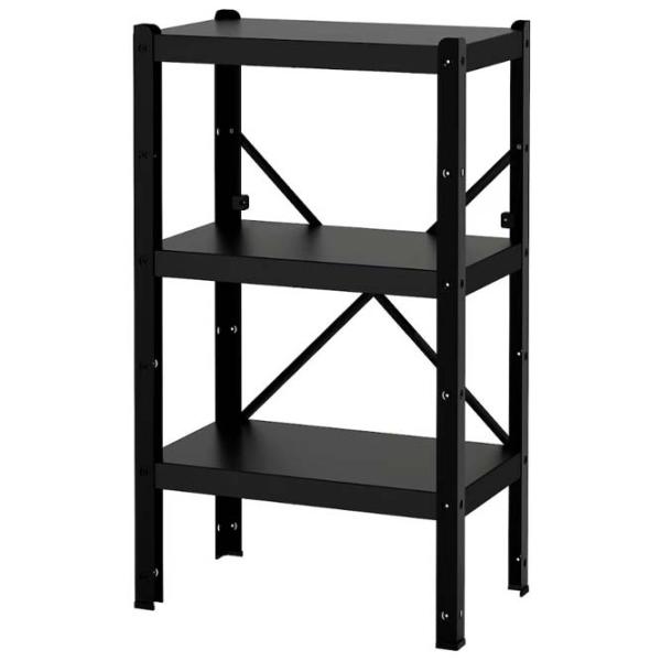 Etajeră Ikea Bror  Black / Metal photo 1