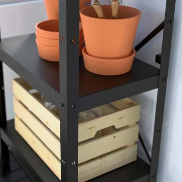 Etajeră Ikea Bror  Black / Metal photo 5