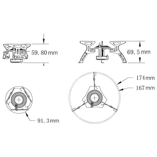 Горелка Fire Maple FMS-105 2600 Вт /  photo 3