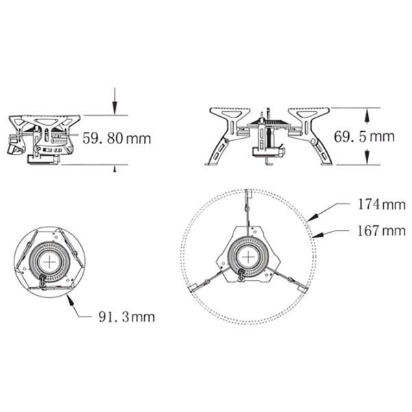 Горелка Fire Maple FMS-105 2600 Вт /  photo 3