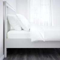 Кровать Ikea Hemnes 90 x 200 см / Массив / Белый photo 4