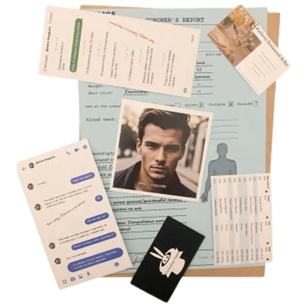 Настольная игра Memo Games Derective's Case Files 18+/ Логическая игра photo 3