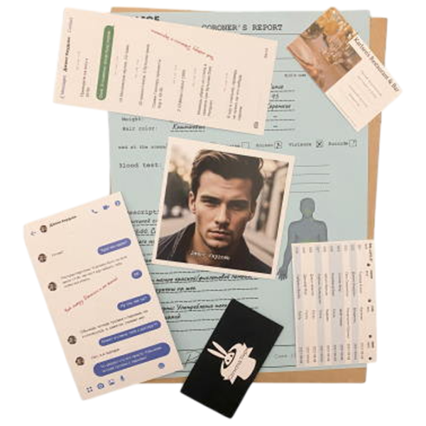 Настольная игра Memo Games Derective's Case Files 18+/ Логическая игра photo 3