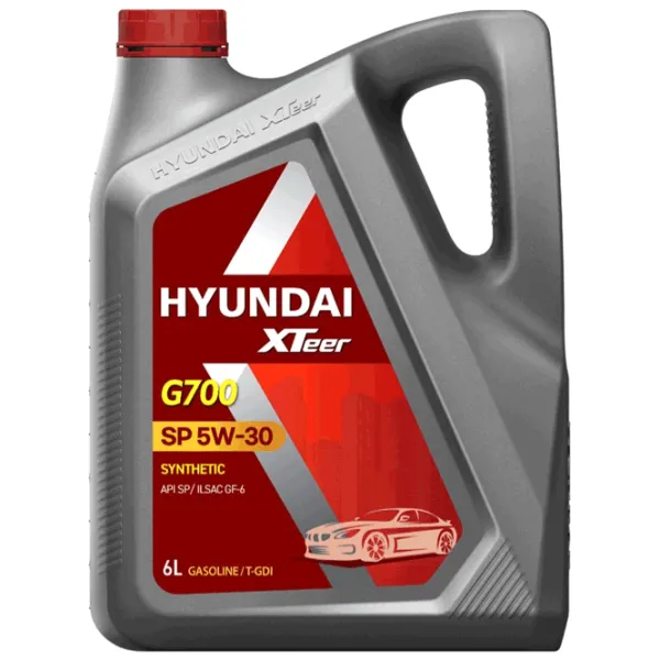 Ulei de motor Hyundai Gasoline G700 5W-30 6l sintetic photo 1