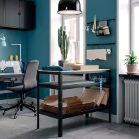 Etajeră Ikea Bror Black-Pin / Metal photo 2