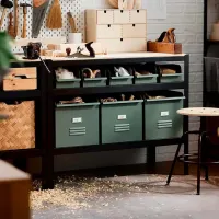 Etajeră Ikea Bror Black-Pin / Metal photo 3