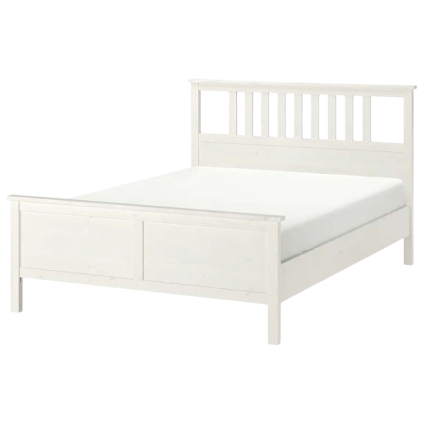 Кровать Ikea Hemnes 160 x 200 см / Массив / Белый photo 1 Кровать Ikea Hemnes 160 x 200 см / Массив / Белый photo 1