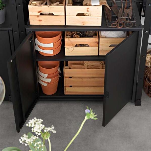 Etajeră Ikea Bror  Black / Metal photo 4 Etajeră Ikea Bror  Black / Metal photo 4