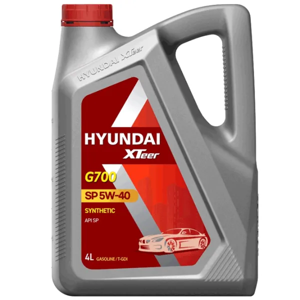 Ulei de motor Hyundai Gasoline G700 5W-40 4l sintetic photo 1