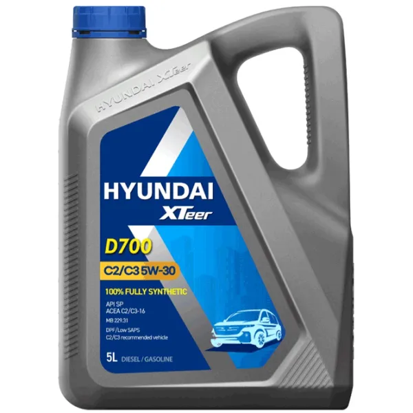 Ulei de motor Hyundai D700 5W-30 5l sintetic photo 1