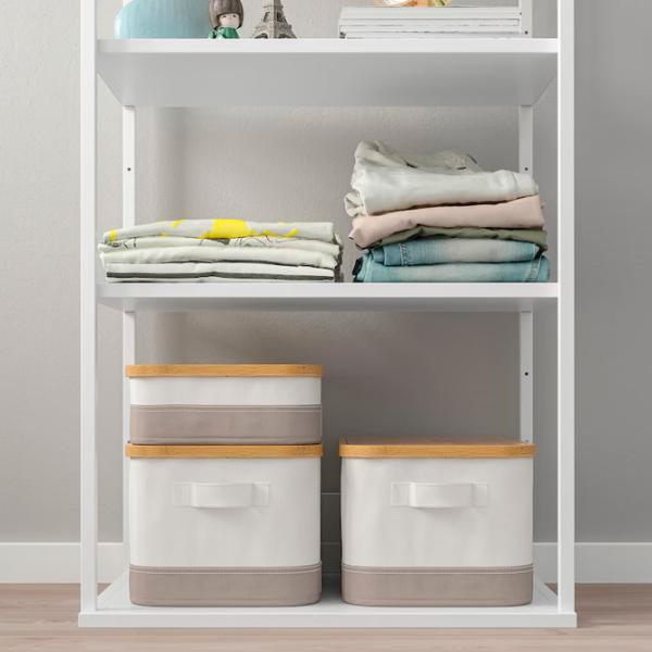 Стеллаж Ikea Platsa 120 x 60 x 40см cm / Сталь / White photo 3