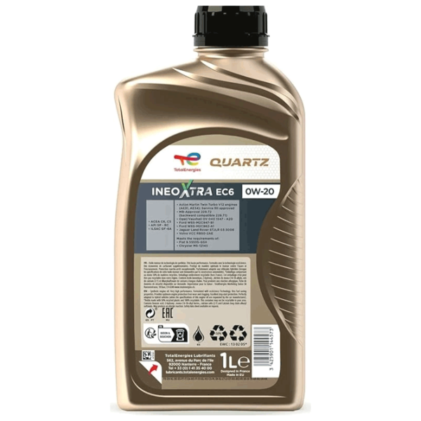 Ulei de motor Total QUARTZ INEO Xtra 0W-20 1l sintetic photo 3