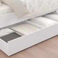 Pat Ikea Hemnes Lonset 2 90 x 200 cm / Masiv / White photo 3