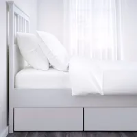 Pat Ikea Hemnes Lonset 2 90 x 200 cm / Masiv / White photo 4