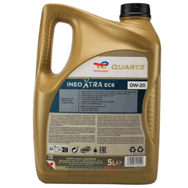 Ulei de motor Total QUARTZ INEO Xtra 0W-20 5l sintetic photo 2