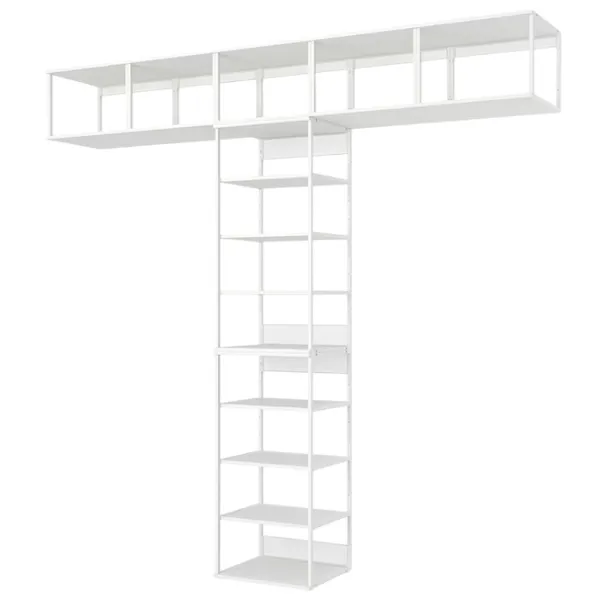 Стеллаж Ikea Platsa 300 x 281 x 42см cm / Сталь / White photo 1