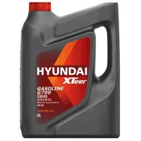 Моторное масло Hyundai Gasoline G700 5W-40 6л синтетическое