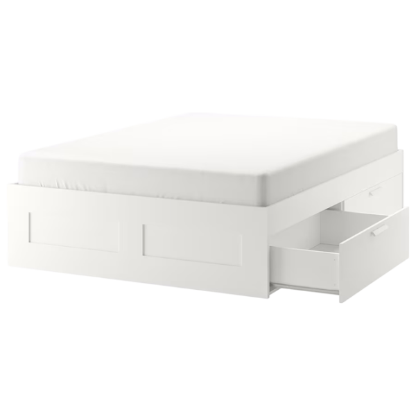 Pat Ikea Brimnes Luroy 140 x 200 cm / Masiv / White photo 1