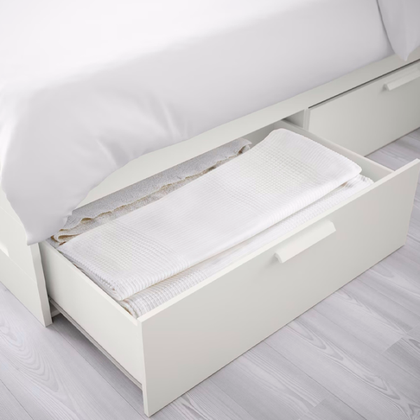 Pat Ikea Brimnes Luroy 140 x 200 cm / Masiv / White photo 3