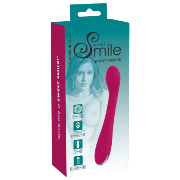 Вибратор Sweet Smile G-Spot Vibrator Розовый photo 6 Вибратор Sweet Smile G-Spot Vibrator Розовый photo 6