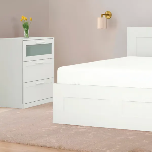 Pat Ikea Brimnes 140 x 200 cm / PAL / White photo 6