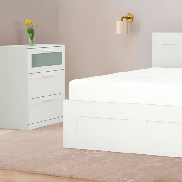 Pat Ikea Brimnes 140 x 200 cm / PAL / White photo 6