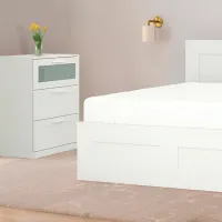 Кровать Ikea Brimnes 140 x 200 см / ЛДСП / Белый photo 6