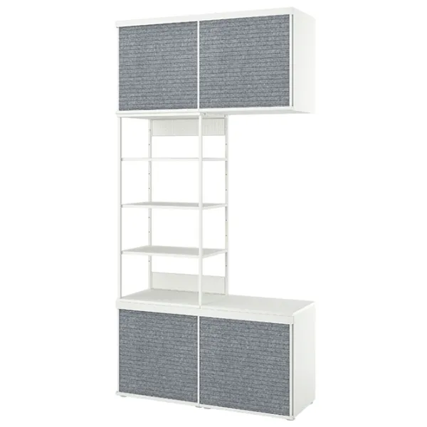 Etajeră Ikea Platsa 241 x 120 x 42 cm / Poliester / White photo 1 Etajeră Ikea Platsa 241 x 120 x 42 cm / Poliester / White photo 1