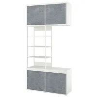 Стеллаж Ikea Platsa 241 x 120 x 42см cm / Полиэстер / White