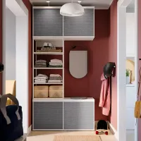 Стеллаж Ikea Platsa 241 x 120 x 42см cm / Полиэстер / White photo 2