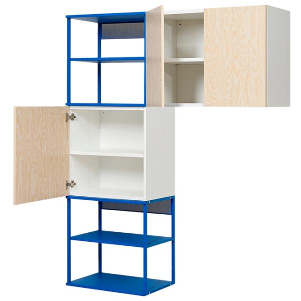 Etajeră Ikea Platsa 182 x 140 x 42 cm / PAL / White Kalbaden photo 1 Etajeră Ikea Platsa 182 x 140 x 42 cm / PAL / White Kalbaden photo 1