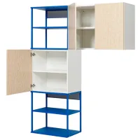 Etajeră Ikea Platsa 182 x 140 x 42 cm / PAL / White Kalbaden