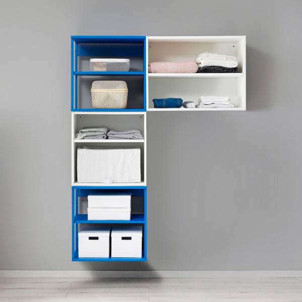 Etajeră Ikea Platsa 182 x 140 x 42 cm / PAL / White Kalbaden photo 2 Etajeră Ikea Platsa 182 x 140 x 42 cm / PAL / White Kalbaden photo 2