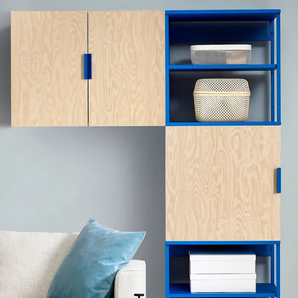 Etajeră Ikea Platsa 182 x 140 x 42 cm / PAL / White Kalbaden photo 3 Etajeră Ikea Platsa 182 x 140 x 42 cm / PAL / White Kalbaden photo 3