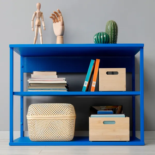 Etajeră Ikea Platsa 60 x 80 x 40 cm / Oțel / Blue photo 2 Etajeră Ikea Platsa 60 x 80 x 40 cm / Oțel / Blue photo 2