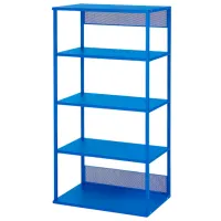 Стеллаж Ikea Platsa 120 x 60 x 40см cm / Сталь / Синий