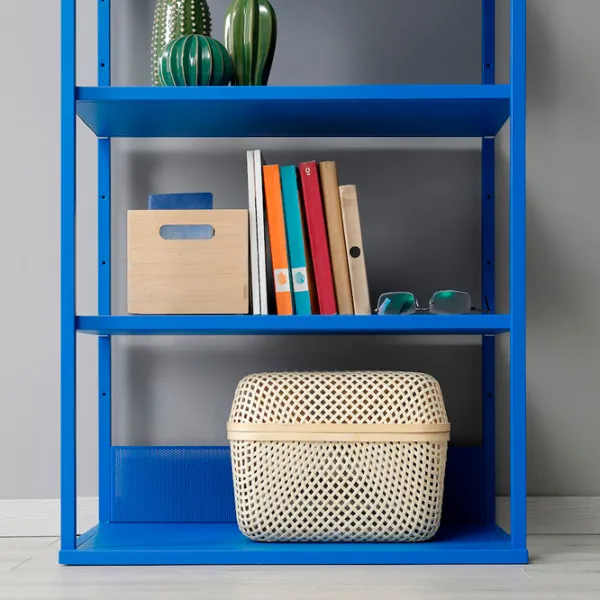 Etajeră Ikea Platsa 120 x 60 x 40 cm / Oțel / Blue photo 3 Etajeră Ikea Platsa 120 x 60 x 40 cm / Oțel / Blue photo 3
