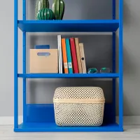 Etajeră Ikea Platsa 120 x 60 x 40 cm / Oțel / Blue photo 3