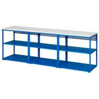 Стеллаж Ikea Platsa 63 x 180 x 42см cm / ЛДСП / Синий