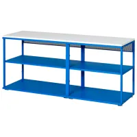 Etajeră Ikea Platsa 63 x 140 x 42 cm / PAL / Blue