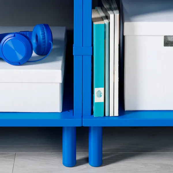 Etajeră Ikea Platsa 133 x 120 x 42 cm / PAL / Blue photo 2 Etajeră Ikea Platsa 133 x 120 x 42 cm / PAL / Blue photo 2